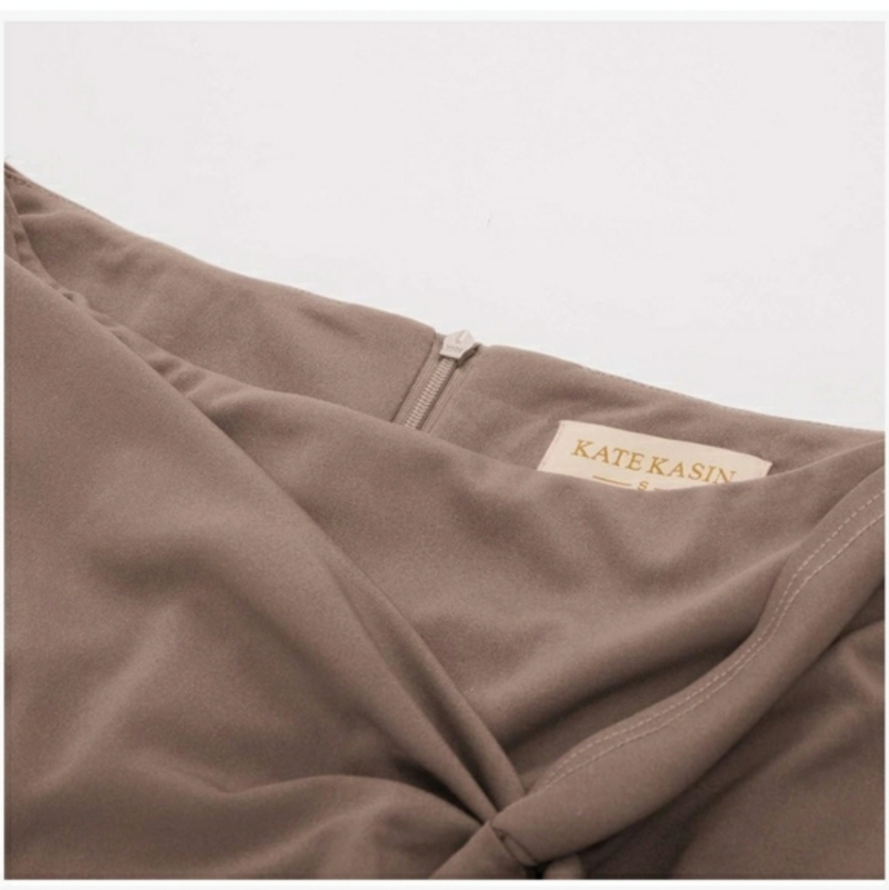 Elegant Brownish / Rose Pencil Skirt, 3X - Picture 3 of 8